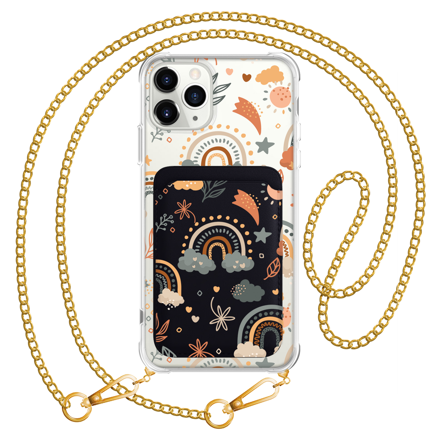 iPhone Magnetic Wallet Case - Boho 2.0