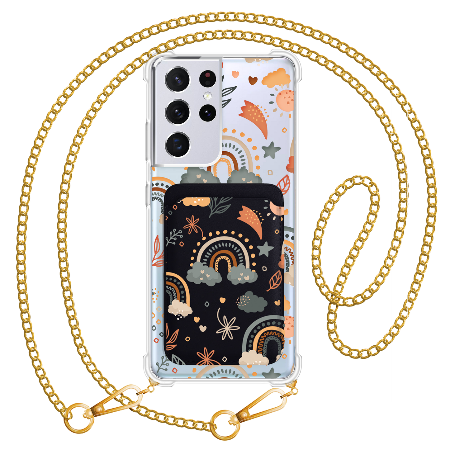 Android Magnetic Wallet Case - Boho 2.0