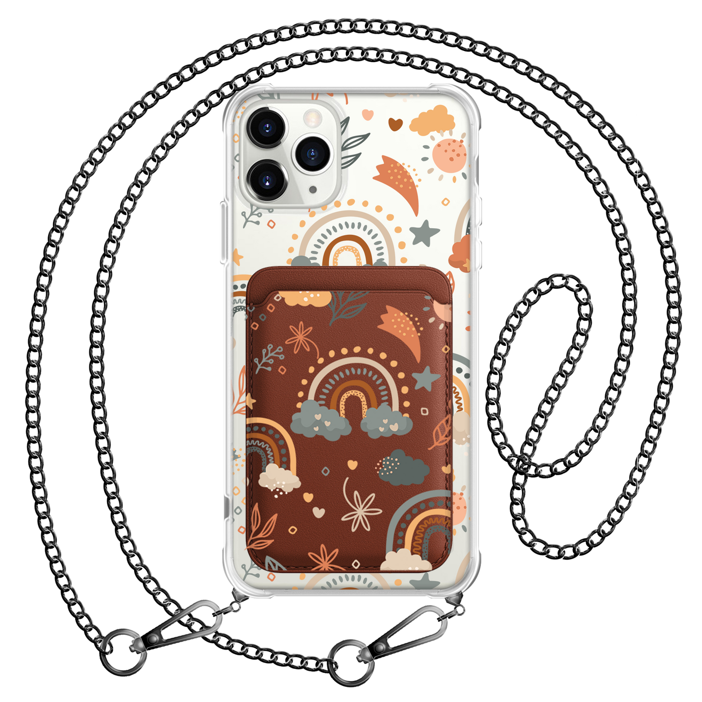 iPhone Magnetic Wallet Case - Boho 2.0