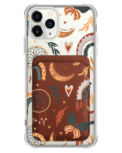 iPhone Magnetic Wallet Case - Boho 3.0