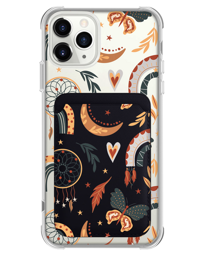 iPhone Magnetic Wallet Case - Boho 3.0