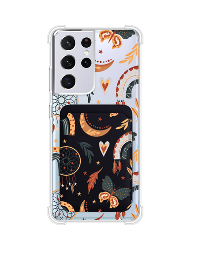 Android Magnetic Wallet Case - Boho 3.0