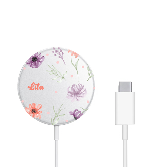 Magnetic Wireless Charger - Botanical Garden 3.0