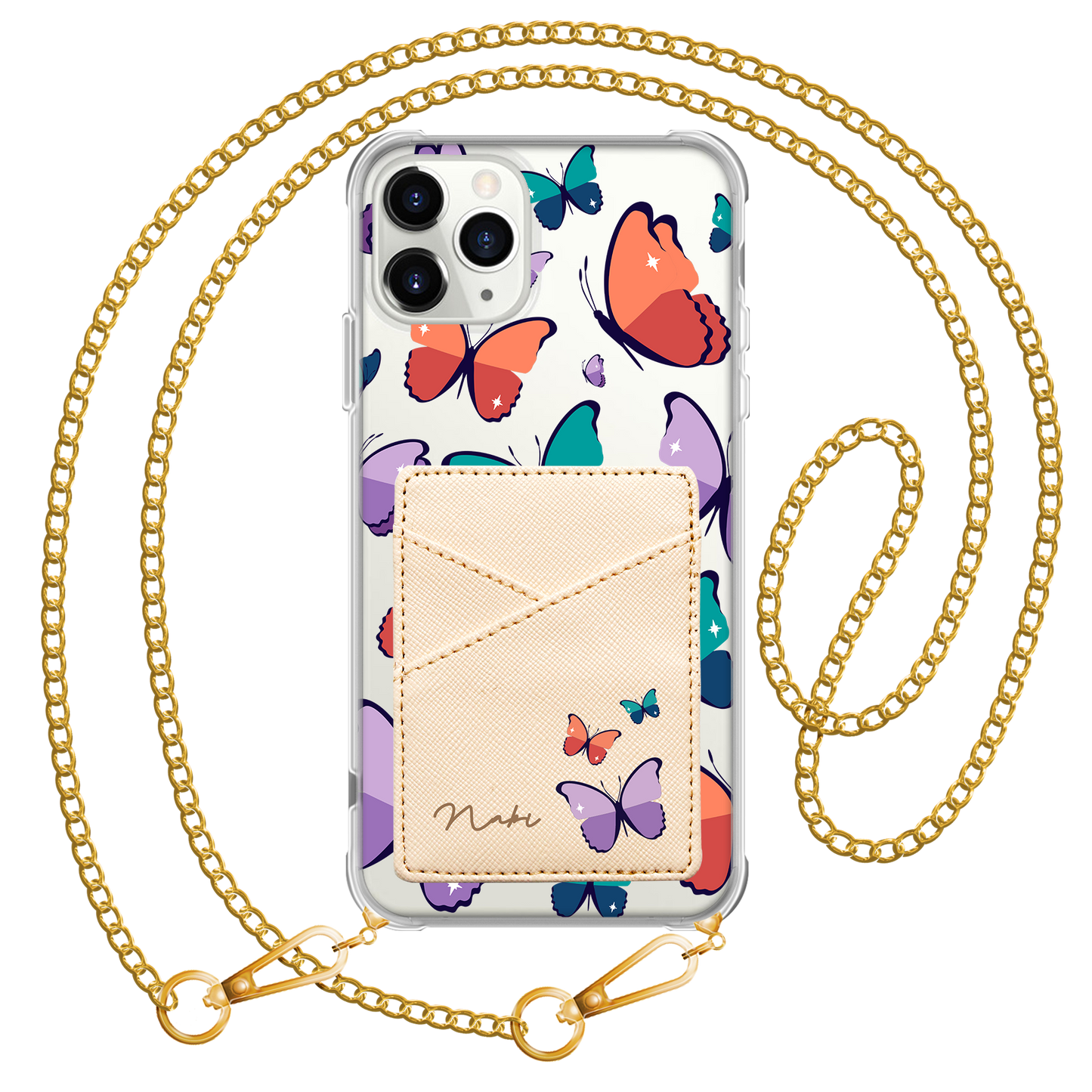 iPhone Phone Wallet Case - Butterfly