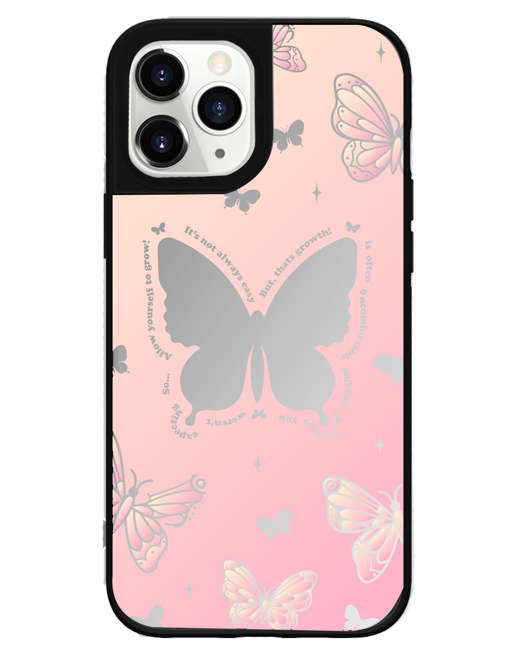 iPhone Mirror Grip Case -  Butterfly Effect 1.0