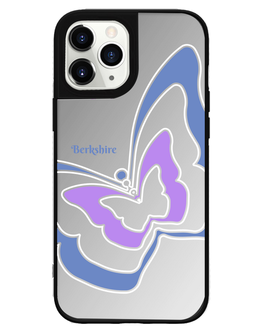 iPhone Mirror Grip Case -  Butterfly Mirror Violet
