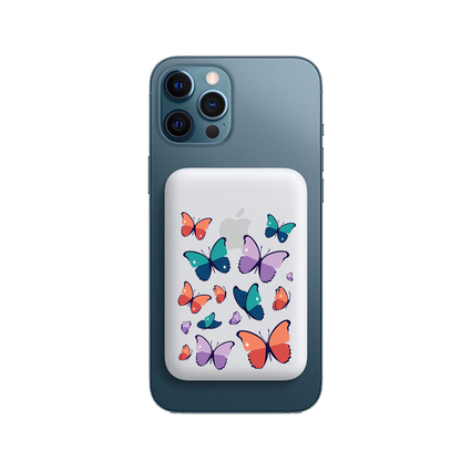 Magnetic Wireless Powerbank - Butterfly