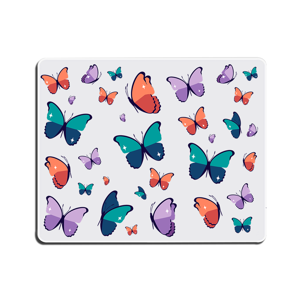 Metal Aluminum Mousepad - Butterfly