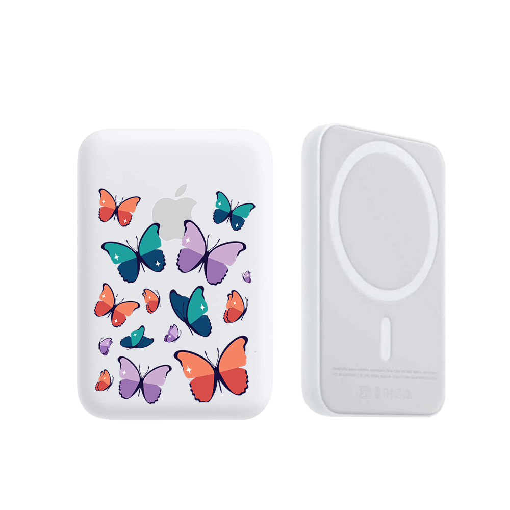 Magnetic Wireless Powerbank - Butterfly