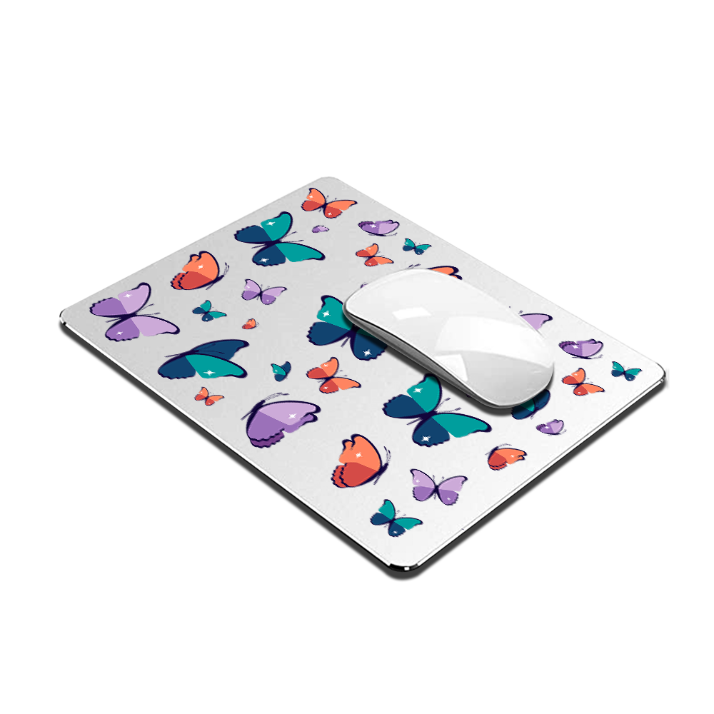 Metal Aluminum Mousepad - Butterfly