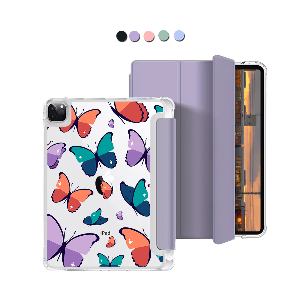 iPad Macaron Flip Cover - Butterfly