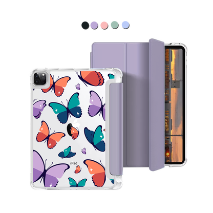 iPad Macaron Flip Cover - Butterfly