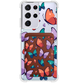 Android Magnetic Wallet Case - Butterfly