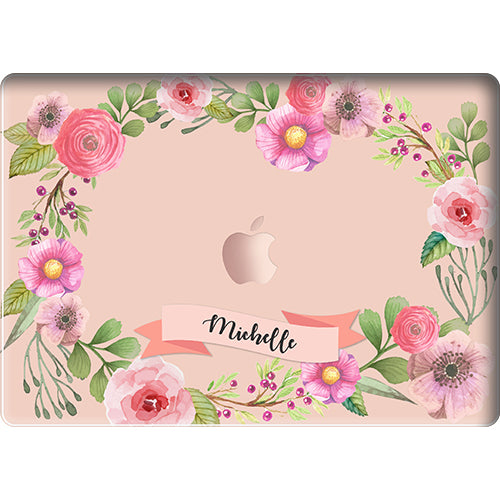 Macbook Snap Case - Camellia