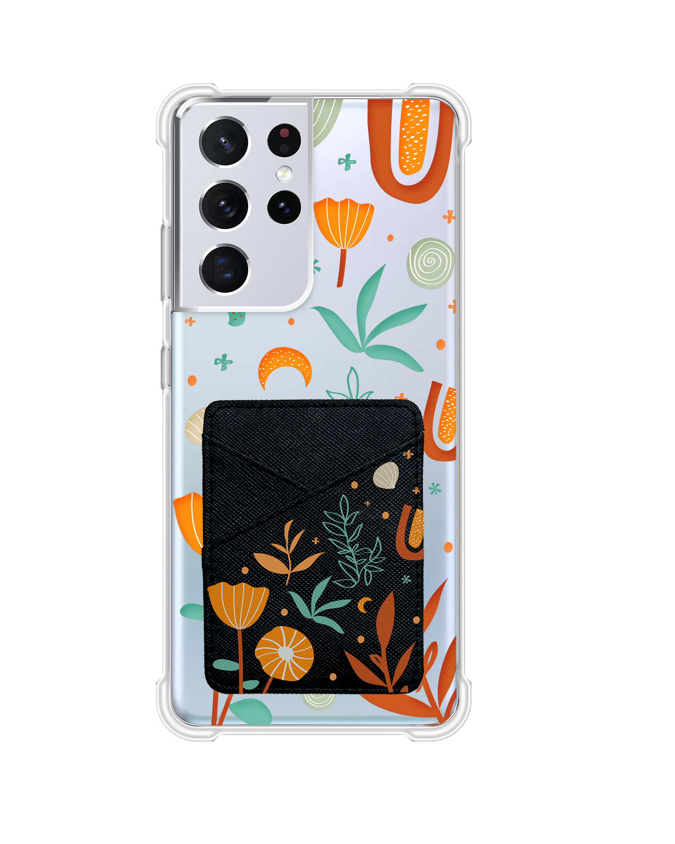 Android Phone Wallet Case - Autumn Botanical
