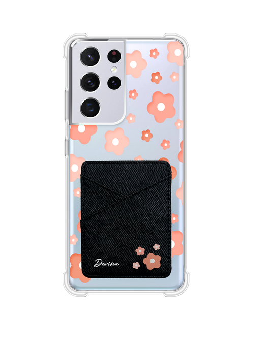 Android Phone Wallet Case - Pinky Blossom