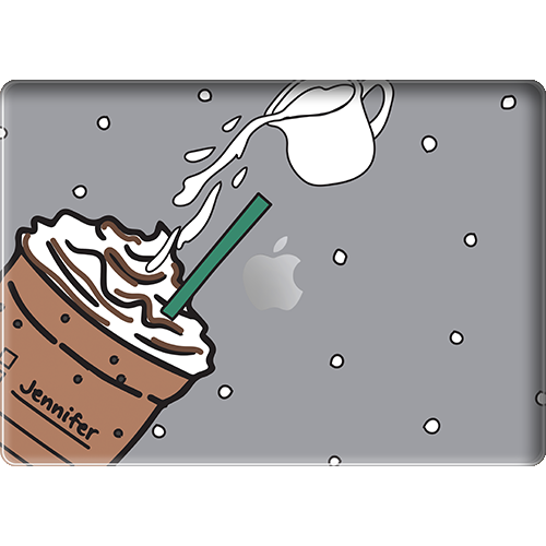 Macbook Snap Case - Coffee Frappe