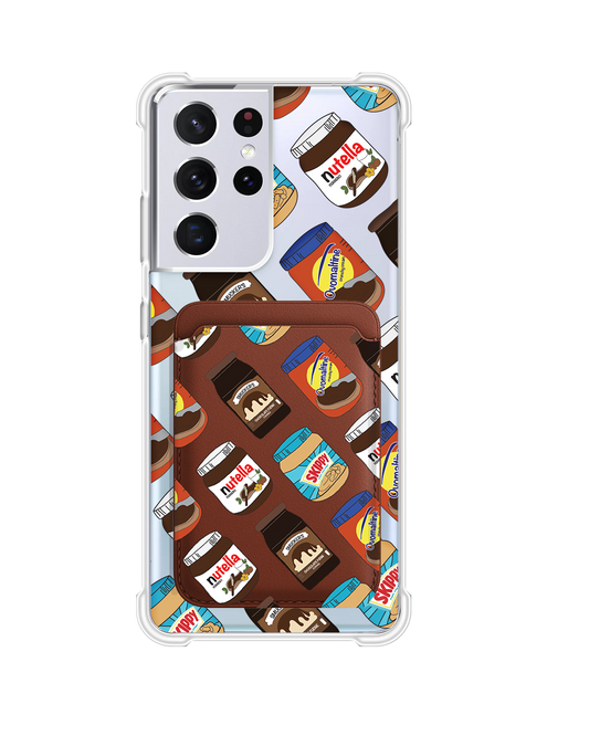 Android Magnetic Wallet Case - Choco Spread