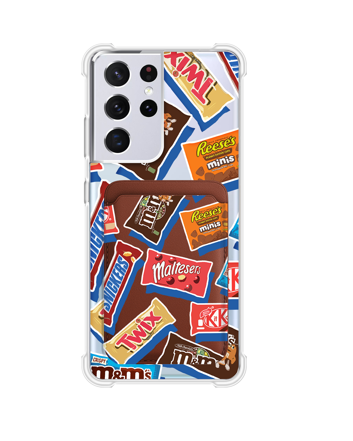 Android Magnetic Wallet Case - Choco Sweet