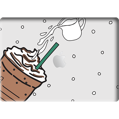 Macbook Snap Case - Coffee Frappe
