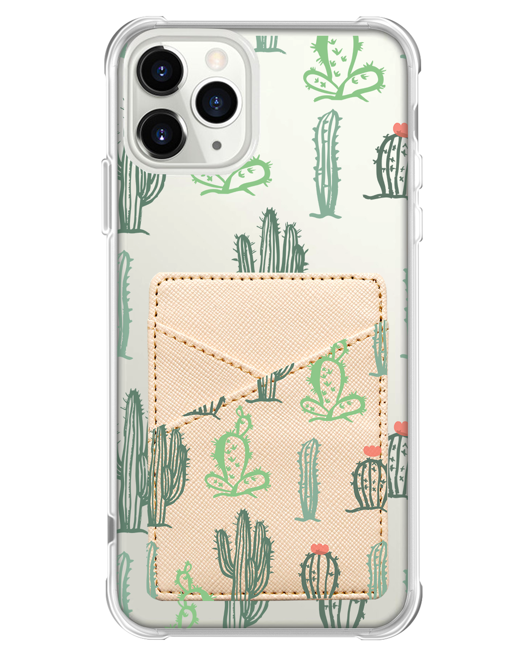 iPhone Phone Wallet Case - Cactus