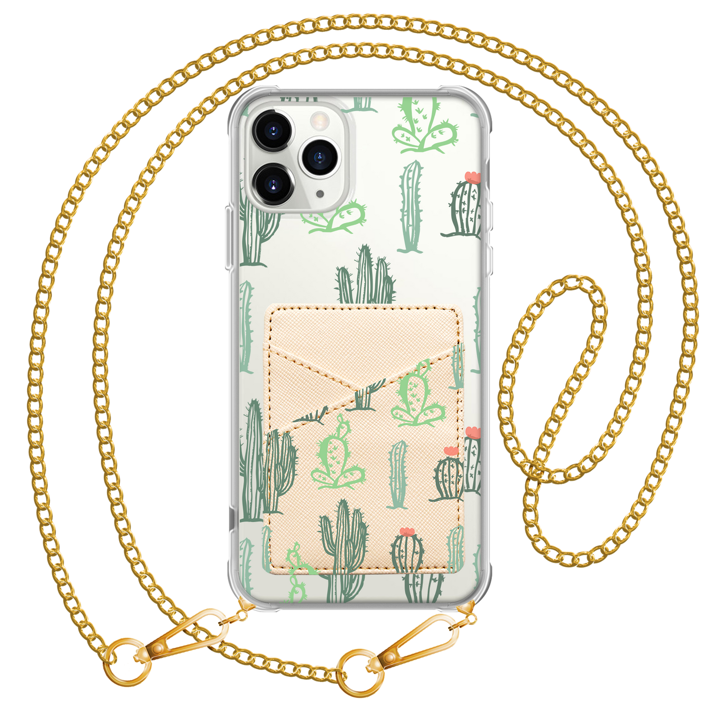 iPhone Phone Wallet Case - Cactus