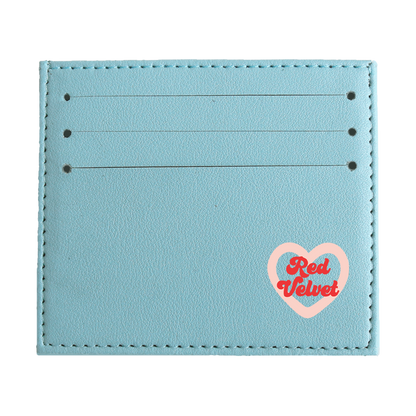 6 Slots Card Holder - Red Velvet