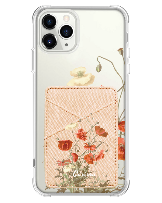 iPhone Phone Wallet Case - Carissa