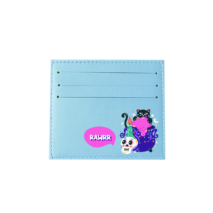 6 Slots Card Holder - Cat Monster