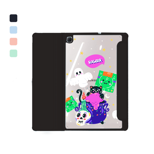 Android Tab Acrylic Flipcover - Cat Monster