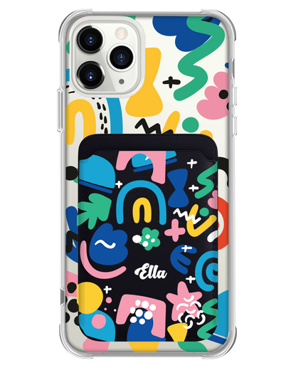 iPhone Magnetic Wallet Case - Celestial 2.0