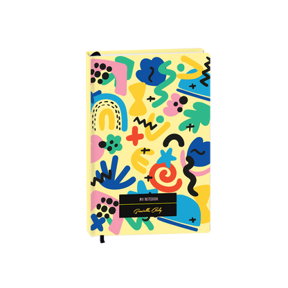 Hardcover Bookpaper Journal - Celestial 2.0 (with Elastic Band & Bookmark)