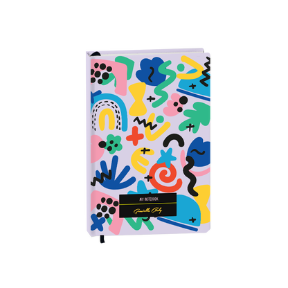 Hardcover Bookpaper Journal - Celestial 2.0 (with Elastic Band & Bookmark)