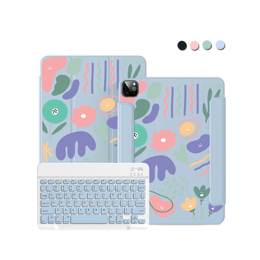 iPad / Android Tab Wireless Keyboard Flipcover - Celestial