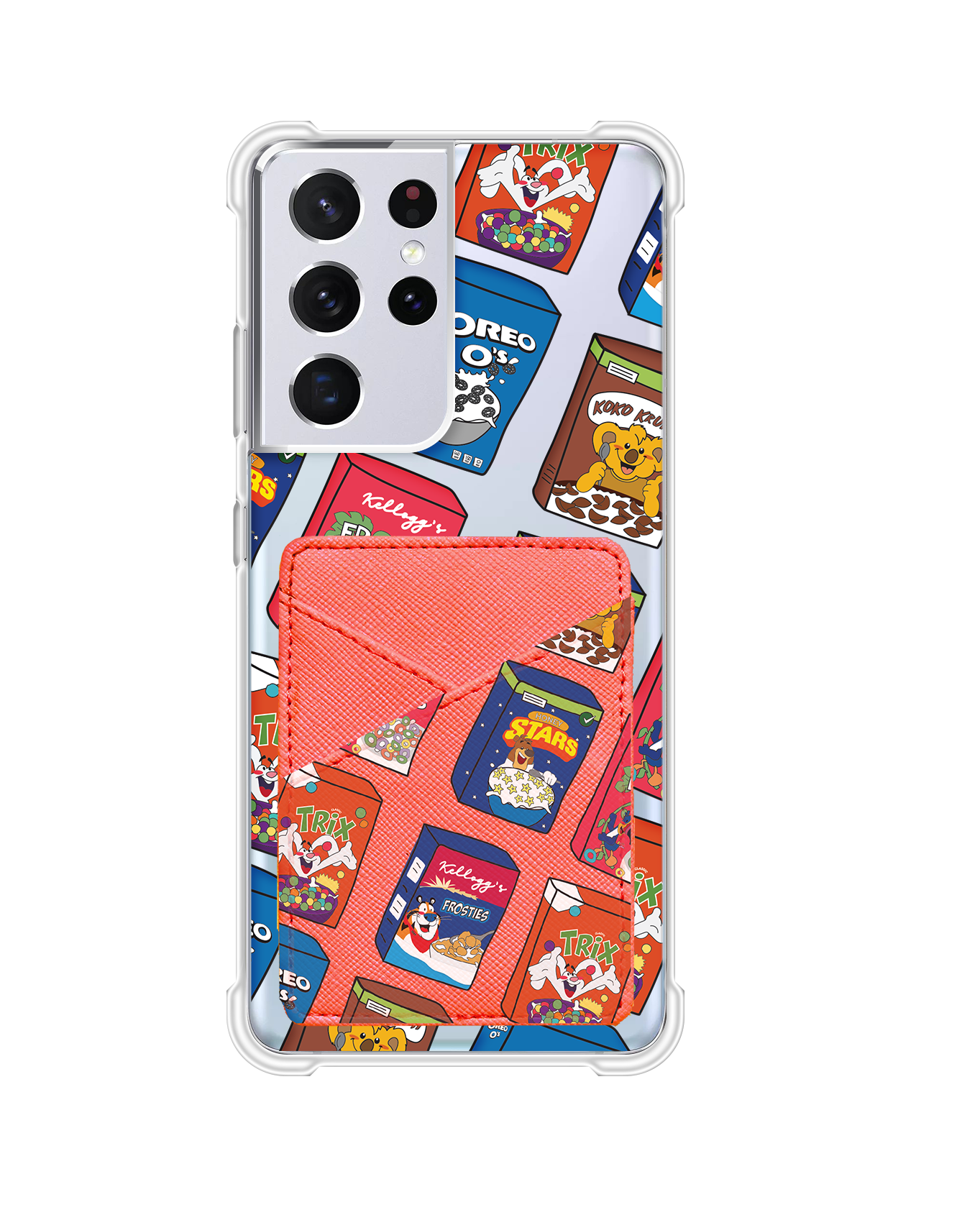 Android Phone Wallet Case - Cereal Boxes