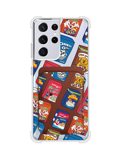 Android Magnetic Wallet Case - Cereal Boxes