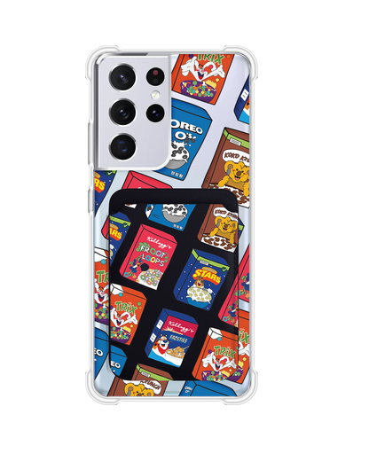 Android Magnetic Wallet Case - Cereal Boxes