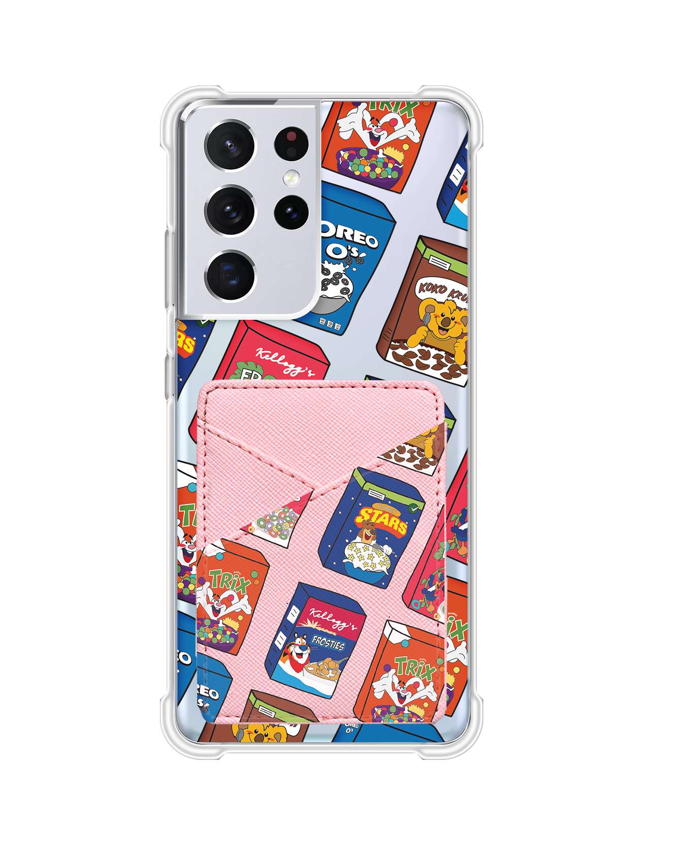 Android Phone Wallet Case - Cereal Boxes