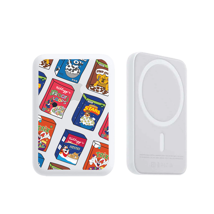 Magnetic Wireless Powerbank - Cereal Box