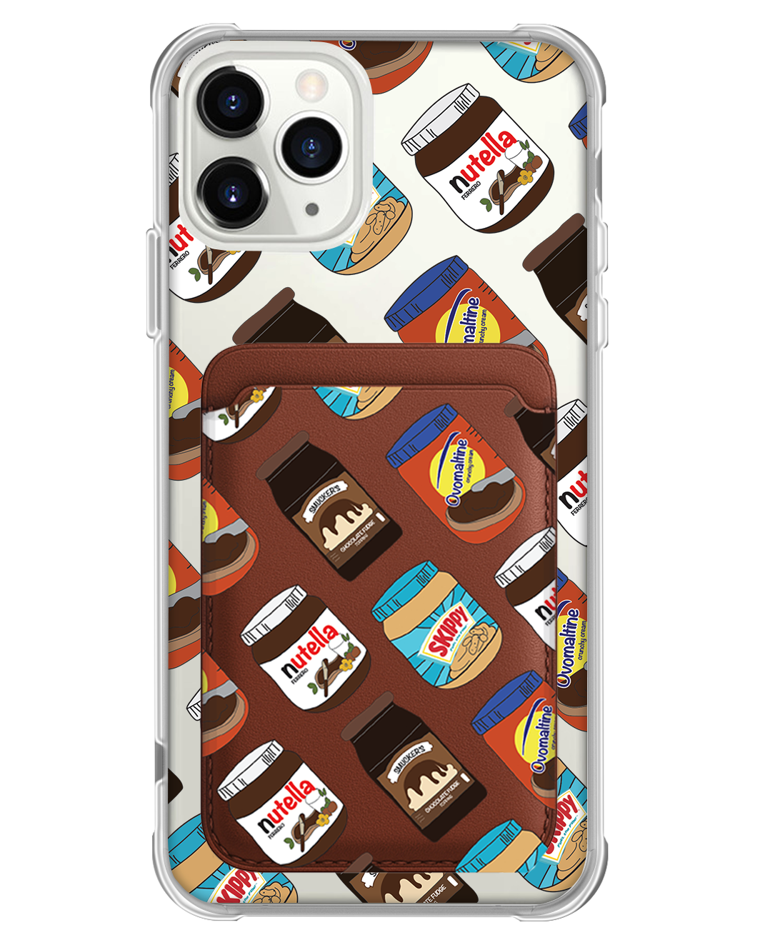 iPhone Magnetic Wallet Case - Choco Spread