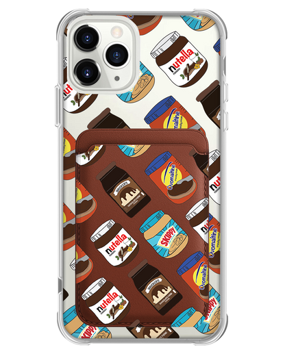 iPhone Magnetic Wallet Case - Choco Spread