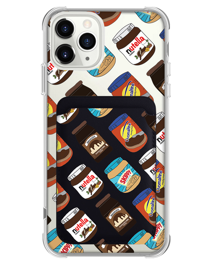 iPhone Magnetic Wallet Case - Choco Spread