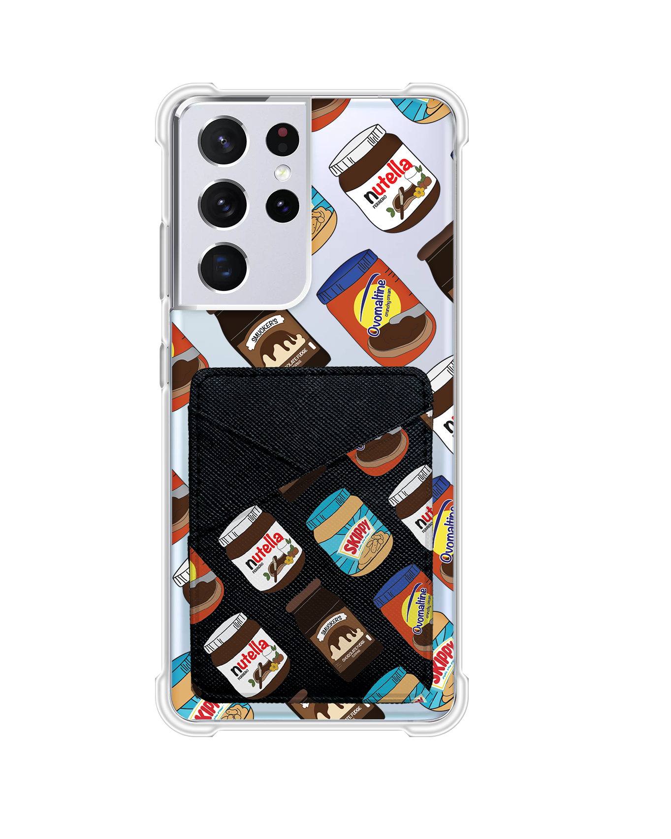 Android Phone Wallet Case - Choco Spread