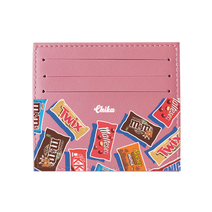 6 Slots Card Holder - Choco Sweet