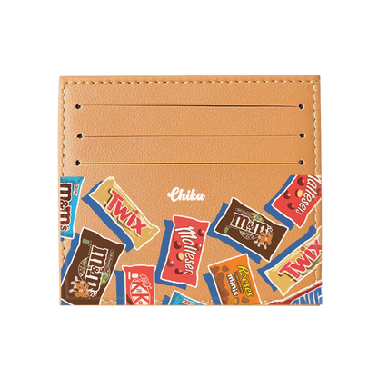6 Slots Card Holder - Choco Sweet