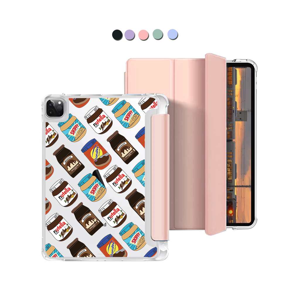 iPad Macaron Flip Cover - Choco Spread