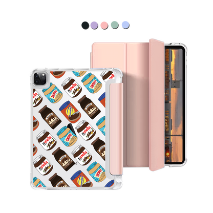 iPad Macaron Flip Cover - Choco Spread
