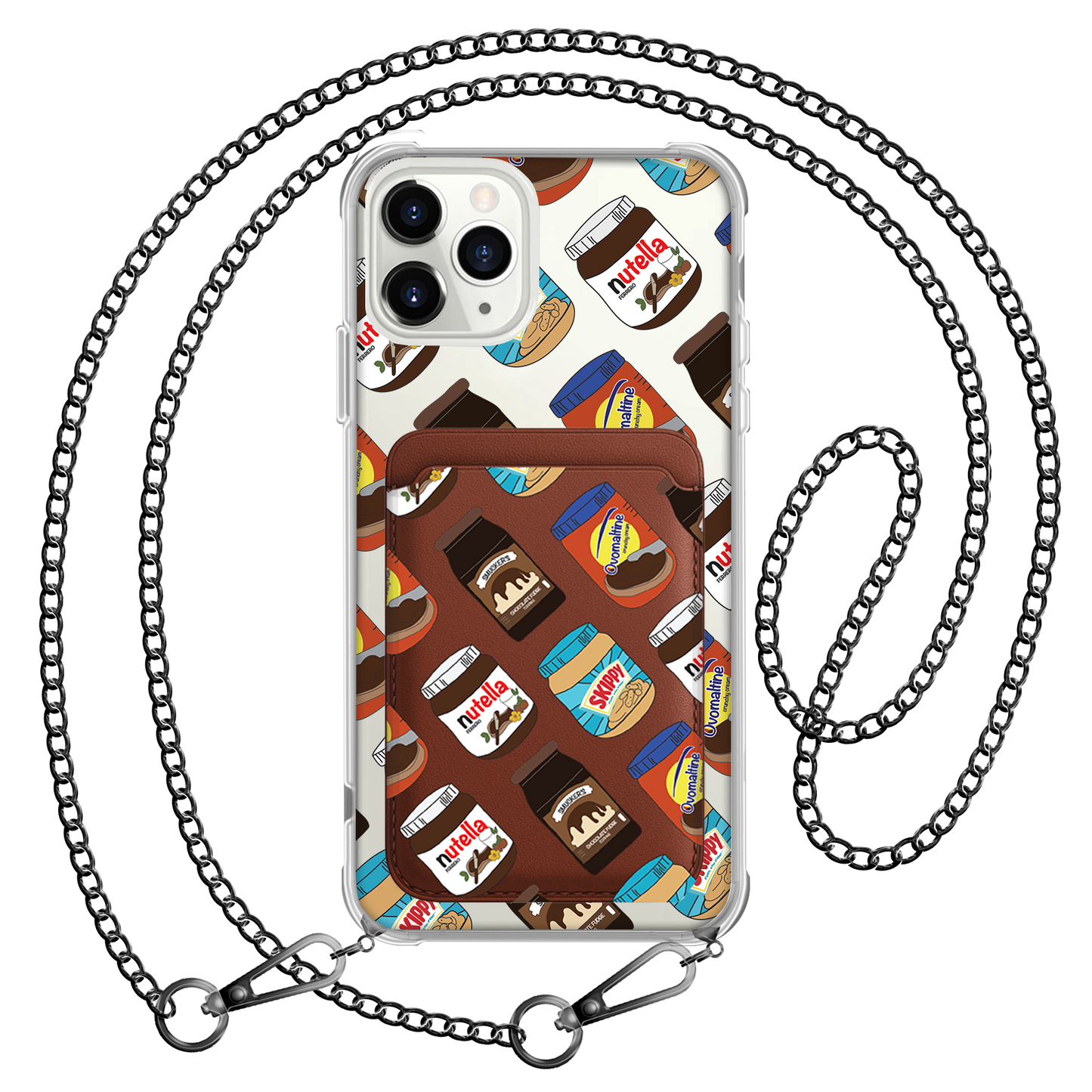 iPhone Magnetic Wallet Case - Choco Spread