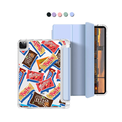 iPad Macaron Flip Cover - Choco Sweet
