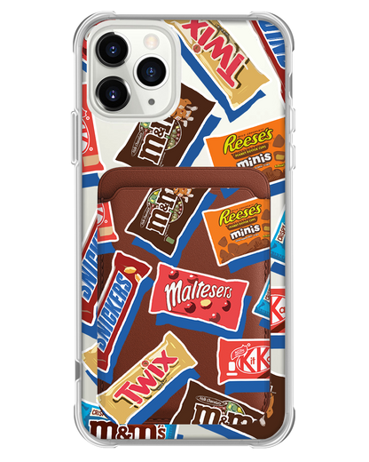 iPhone Magnetic Wallet Case - Choco Sweet